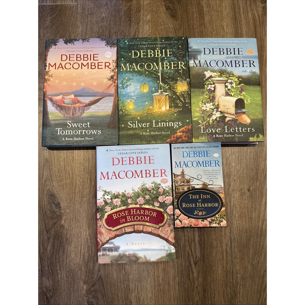 Complete Set Series Rose Harbor Series by Debbie Macomber #1-5